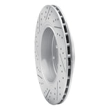 Dynamic Friction 2018-2025 Genesis G70 Rear Right Drilled & Slotted Geoperformance Rotor by Dynamic Friction Company 830-21039R