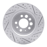 R1 Concepts 1974-1995 Volvo 245 Rear Left Drilled & Slotted Geoperformance Rotor by R1 Concepts 830-27006L