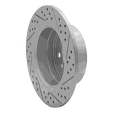R1 Concepts 1974-1995 Volvo 245 Rear Left Drilled & Slotted Geoperformance Rotor by R1 Concepts 830-27006L