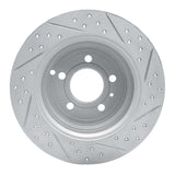 R1 Concepts 1996-2004 Volvo S70 Rear Left Drilled & Slotted Geoperformance Rotor by R1 Concepts 830-27019L