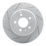 R1 Concepts 1996-2004 Volvo S70 Rear Left Drilled & Slotted Geoperformance Rotor by R1 Concepts 830-27019L