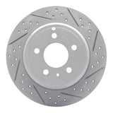 R1 Concepts 1996-2004 Volvo 850 Rear Right Drilled & Slotted Geoperformance Rotor by R1 Concepts 830-27019R