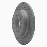 R1 Concepts 1999-2009 Volvo Xc70 Rear Left Drilled & Slotted Geoperformance Rotor by R1 Concepts 830-27024L