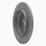 R1 Concepts 1999-2009 Volvo Xc70 Rear Left Drilled & Slotted Geoperformance Rotor by R1 Concepts 830-27024L