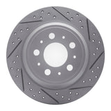 R1 Concepts 1999-2009 Volvo S60 Rear Right Drilled & Slotted Geoperformance Rotor by R1 Concepts 830-27024R