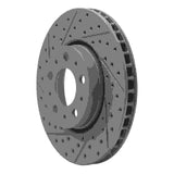 R1 Concepts 1999-2009 Volvo S80 Front Left Drilled & Slotted Geoperformance Rotor by R1 Concepts 830-27028L