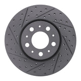 R1 Concepts 1999-2009 Volvo S80 Front Left Drilled & Slotted Geoperformance Rotor by R1 Concepts 830-27028L