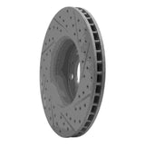 R1 Concepts 1999-2009 Volvo S80 Front Left Drilled & Slotted Geoperformance Rotor by R1 Concepts 830-27028L