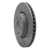 R1 Concepts 1999-2009 Volvo S60 Front Right Drilled & Slotted Geoperformance Rotor by R1 Concepts 830-27028R
