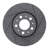 R1 Concepts 1999-2009 Volvo S60 Front Right Drilled & Slotted Geoperformance Rotor by R1 Concepts 830-27028R