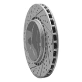 Dynamic Friction 2004-2007 Volvo V70 Rear Right Drilled & Slotted Geoperformance Rotor by Dynamic Friction Company 830-27032R