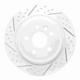 Dynamic Friction 2007-2018 Volvo S60 Rear Left Drilled & Slotted Geoperformance Rotor by Dynamic Friction Company 830-27035L