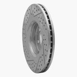 Dynamic Friction 2003-2009 Volvo Xc90 Front Right Drilled & Slotted Geoperformance Rotor by Dynamic Friction Company 830-27040R
