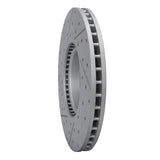 Dynamic Friction 2016-2026 Polestar Polestar 2 Front Right Drilled & Slotted Geoperformance Rotor by Dynamic Friction Company 830-27051R