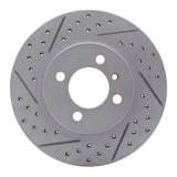 R1 Concepts 1984-1991 BMW 325 Front Left Drilled & Slotted Geoperformance Rotor by R1 Concepts 830-31017L