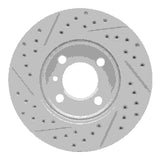 R1 Concepts 1984-1991 BMW 325E Front Right Drilled & Slotted Geoperformance Rotor by R1 Concepts 830-31017R