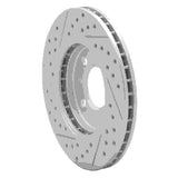 R1 Concepts 1984-1991 BMW 325E Front Right Drilled & Slotted Geoperformance Rotor by R1 Concepts 830-31017R