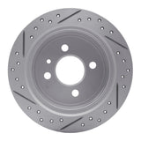 R1 Concepts 1984-1991 BMW 325ix Rear Right Drilled & Slotted Geoperformance Rotor by R1 Concepts 830-31018R