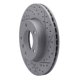 R1 Concepts 1991-2006 BMW 328i Front Right Drilled & Slotted Geoperformance Rotor by R1 Concepts 830-31027R