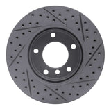 R1 Concepts 1991-2006 BMW 328i Front Right Drilled & Slotted Geoperformance Rotor by R1 Concepts 830-31027R