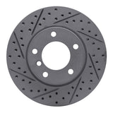 R1 Concepts 1991-2006 BMW 328i Front Right Drilled & Slotted Geoperformance Rotor by R1 Concepts 830-31027R