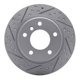 R1 Concepts 1991-1999 BMW 328is Rear Left Drilled & Slotted Geoperformance Rotor by R1 Concepts 830-31028L