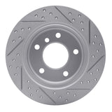 R1 Concepts 1991-1999 BMW 318I Rear Right Drilled & Slotted Geoperformance Rotor by R1 Concepts 830-31028R