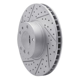 R1 Concepts 1991-2001 BMW 850ci Front Right Drilled & Slotted Geoperformance Rotor by R1 Concepts 830-31029R