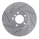R1 Concepts 1991-2001 BMW 850ci Front Right Drilled & Slotted Geoperformance Rotor by R1 Concepts 830-31029R
