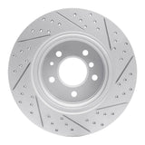 R1 Concepts 1991-2001 BMW 850ci Rear Left Drilled & Slotted Geoperformance Rotor by R1 Concepts 830-31030L