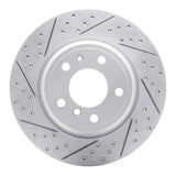 R1 Concepts 1991-2001 BMW 850ci Rear Left Drilled & Slotted Geoperformance Rotor by R1 Concepts 830-31030L