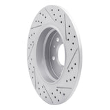 R1 Concepts 1991-2001 BMW 850ci Rear Left Drilled & Slotted Geoperformance Rotor by R1 Concepts 830-31030L