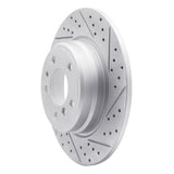 R1 Concepts 1991-2001 BMW 740iL Rear Right Drilled & Slotted Geoperformance Rotor by R1 Concepts 830-31030R