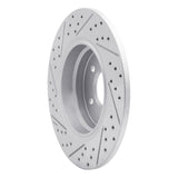 R1 Concepts 1991-2001 BMW 740iL Rear Right Drilled & Slotted Geoperformance Rotor by R1 Concepts 830-31030R