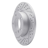 R1 Concepts 1995-1998 BMW 318ti Front Left Drilled & Slotted Geoperformance Rotor by R1 Concepts 830-31038L