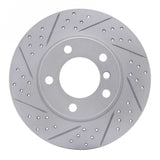 R1 Concepts 1995-1998 BMW 318ti Front Left Drilled & Slotted Geoperformance Rotor by R1 Concepts 830-31038L