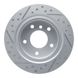 R1 Concepts 1995-1999 BMW 318ti Rear Right Drilled & Slotted Geoperformance Rotor by R1 Concepts 830-31039R
