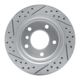 R1 Concepts 1996-2005 BMW 323I Rear Right Drilled & Slotted Geoperformance Rotor by R1 Concepts 830-31042R