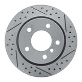 R1 Concepts 1996-2005 BMW 323I Rear Right Drilled & Slotted Geoperformance Rotor by R1 Concepts 830-31042R