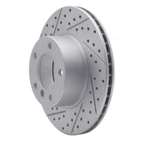 R1 Concepts 1996-2003 BMW 528i Front Left Drilled & Slotted Geoperformance Rotor by R1 Concepts 830-31043L