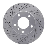R1 Concepts 1996-2003 BMW 528i Front Left Drilled & Slotted Geoperformance Rotor by R1 Concepts 830-31043L