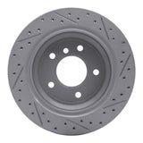 R1 Concepts 1996-2003 BMW 525i (USA/Canada) Rear Left Drilled & Slotted Geoperformance Rotor by R1 Concepts 830-31044L