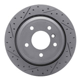 R1 Concepts 1996-2003 BMW 525i (USA/Canada) Rear Left Drilled & Slotted Geoperformance Rotor by R1 Concepts 830-31044L