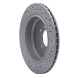 R1 Concepts 1996-2003 BMW 525i (USA/Canada) Rear Left Drilled & Slotted Geoperformance Rotor by R1 Concepts 830-31044L