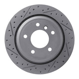 R1 Concepts 1996-2003 BMW 530i Rear Right Drilled & Slotted Geoperformance Rotor by R1 Concepts 830-31044R