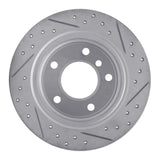R1 Concepts 1996-2002 BMW Z3 Rear Right Drilled & Slotted Geoperformance Rotor by R1 Concepts 830-31045R