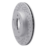 R1 Concepts 1999-2008 BMW Z4 Front Left Drilled & Slotted Geoperformance Rotor by R1 Concepts 830-31046L