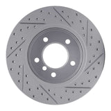R1 Concepts 1999-2008 BMW 325ix Front Right Drilled & Slotted Geoperformance Rotor by R1 Concepts 830-31046R
