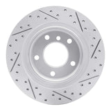 R1 Concepts 1999-2006 BMW 328i Rear Left Drilled & Slotted Geoperformance Rotor by R1 Concepts 830-31047L