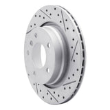 R1 Concepts 1999-2006 BMW 325i (USA/Canada) Rear Right Drilled & Slotted Geoperformance Rotor by R1 Concepts 830-31047R